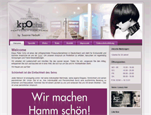 Tablet Screenshot of kpochs-herboth.de